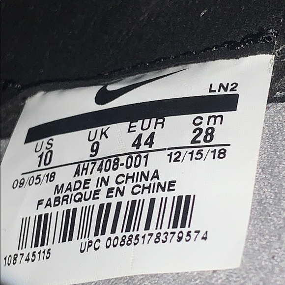 NWOT Nike Vapor Football Cleats black size 10 - Picture 14 of 16